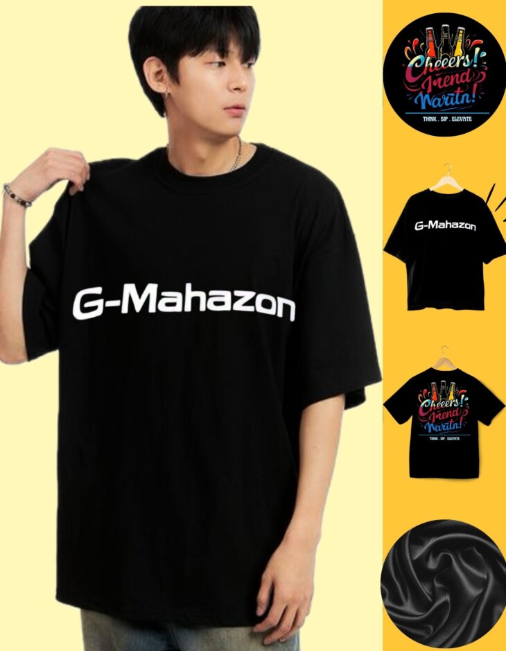 G-mahazon, beer, old monk, whiskey, budweiser, tuborg, tshirt, black, unisex, men, women, clothing, oversized, tees, funky, anime, anime tees, mountain tees,