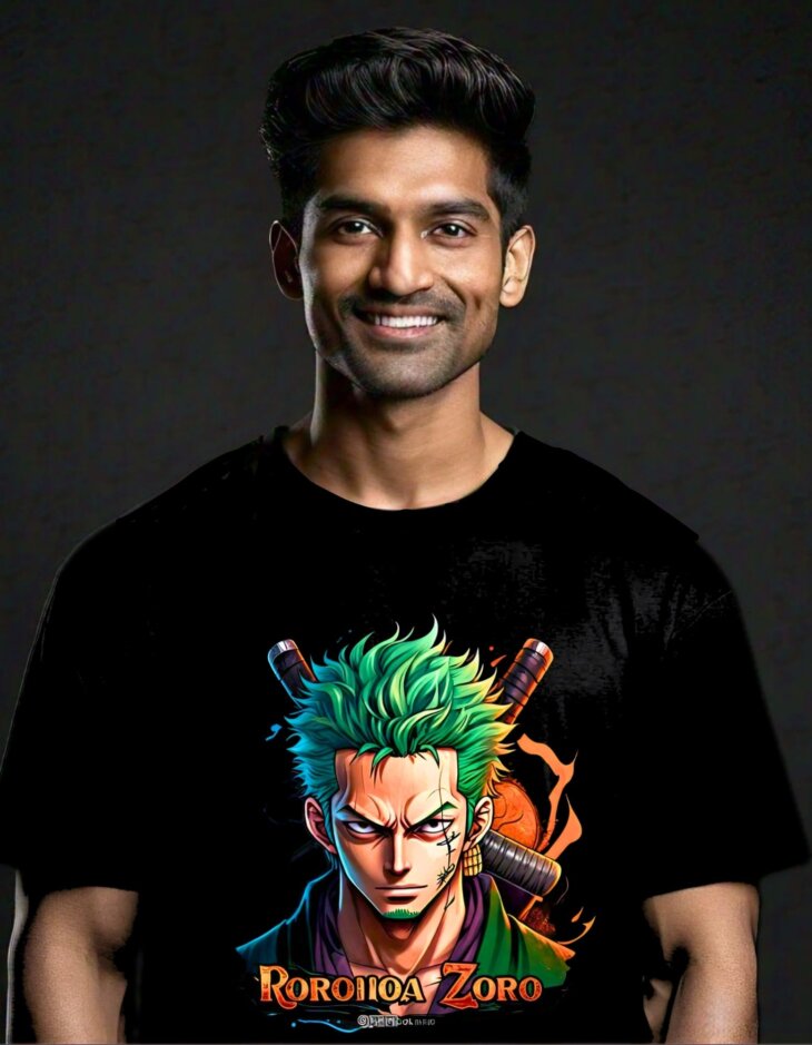 G-mahazon, anime, anime tees, one piece, movie, roronoa zoro, swordman, best thsirt under 1000, best anime tshirt under 1000, best anime tshirt under 500, best tshirt near me, best trendy tshirt, trendey oversized tshirt, tees, best oversized tshirt, best oversized tees under 1000. tshirt under 800. most popular tshirt. black T-shirt, clothig, value for money, eaay return, love, home, dailyuse tees