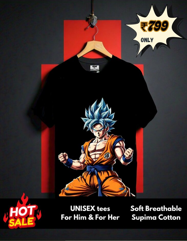 G-mahazon, anime, anime tshirt, tshirt, clothing , black, tees, unisex, men, women, goku,