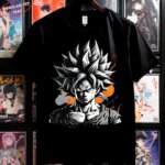 G-mahazon, anime, anime tshirt, black, black tshirt, goku, goku hero, tshirt under 799.