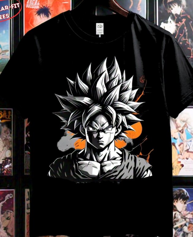 G-mahazon, anime, anime tshirt, black, black tshirt, goku, goku hero, tshirt under 799.