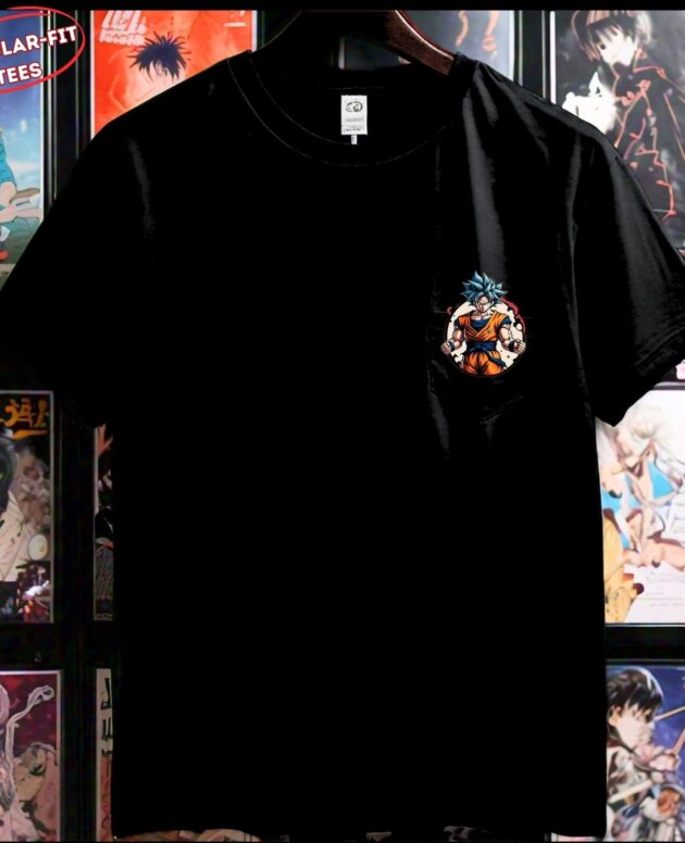 g-mahazon, anime, anime tshirt, black, black tshirt, tees, tshirt under 600. anime desidn, dragon bollz, goku, goku design, limited edition