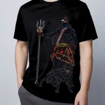 g-mahazon,bholenath, har har mahadev, shiv ji, kedarnath, shivji T-shirt, god T-shirt, mahadev t-shirt, black t-shirt