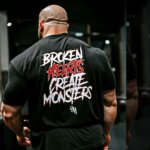 g-mahazon, broken heart, monster, broken heart create monster, black t-shirt, gym t-shirt, gym oversized t-shirt, men gym t-shirt, women gym t-shirt, women t-shirt, black t-shirt for women, oversized t-shirt for women, tshirt under 799