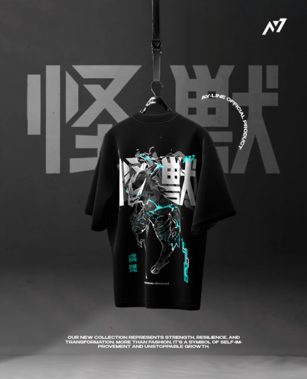 g-mahazon kaiju surge t-shirt kaiju surge oversized tees
